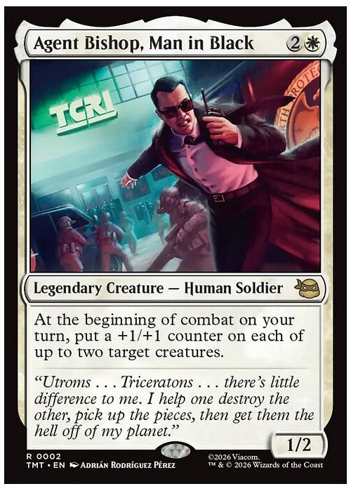 Agent Bishop, Man in Black