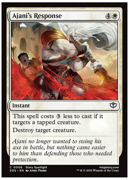 Ajani's Response