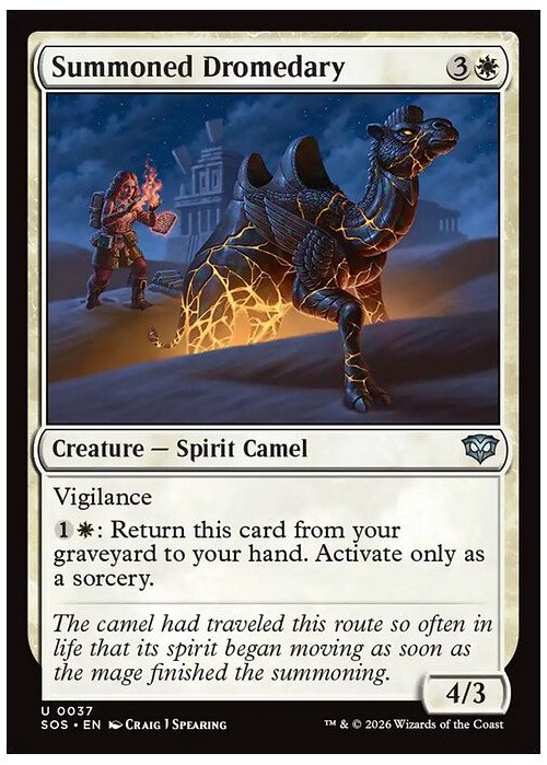 Summoned Dromedary