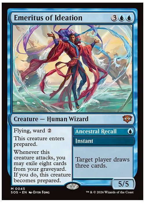 Emeritus of Ideation // Ancestral Recall