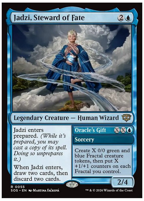 Jadzi, Steward of Fate // Oracle's Gift