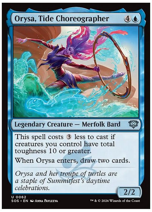 Orysa, Tide Choreographer