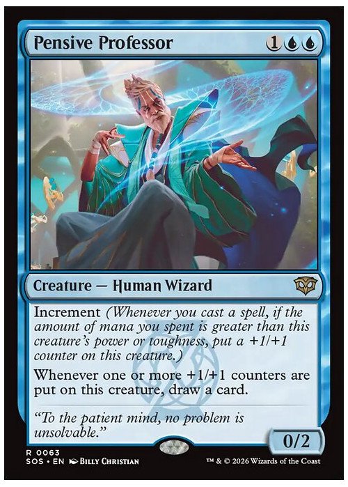 Pensive Professor