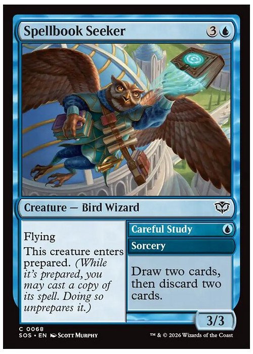 Spellbook Seeker // Careful Study