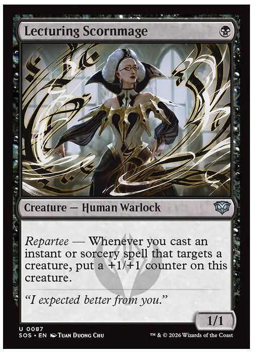 Lecturing Scornmage