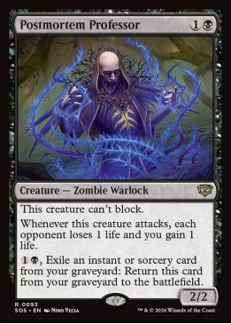 Postmortem Professor