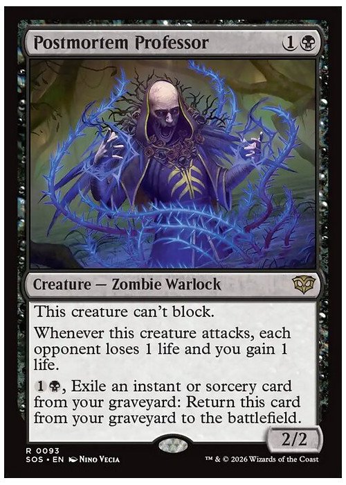 Postmortem Professor