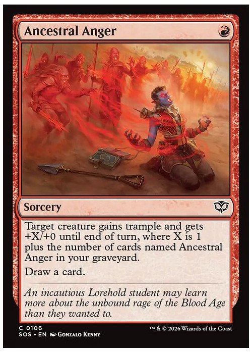 Ancestral Anger