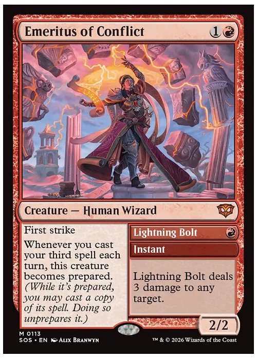 Emeritus of Conflict // Lightning Bolt