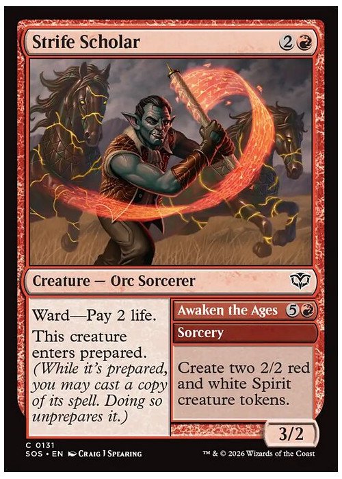 Strife Scholar // Awaken the Ages