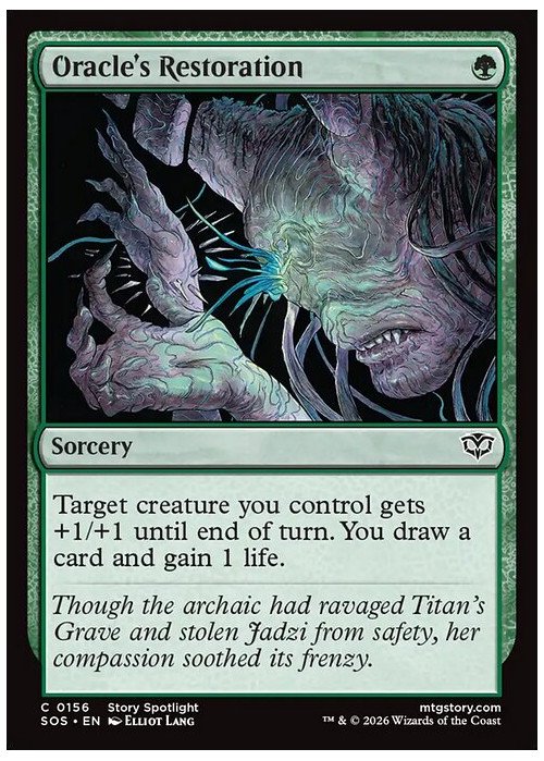 Oracle's Restoration