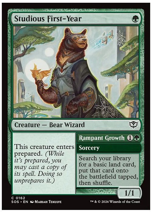 Studious First-Year // Rampant Growth