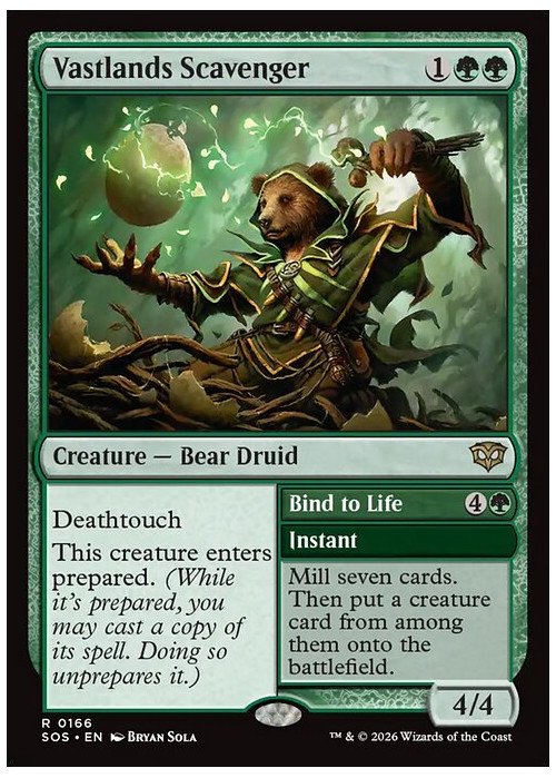 Vastlands Scavenger // Bind to Life