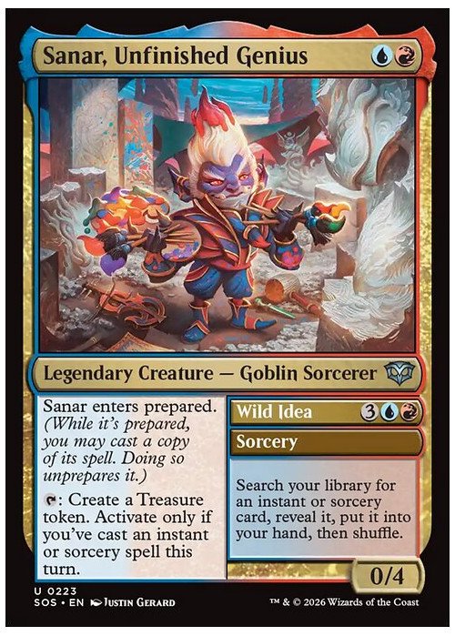 Sanar, Unfinished Genius // Wild Idea