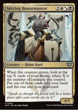 Stirring Honormancer