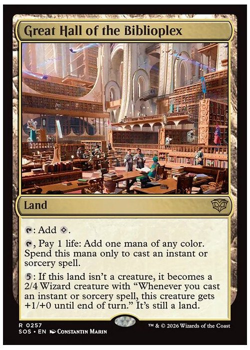 Great Hall of the Biblioplex