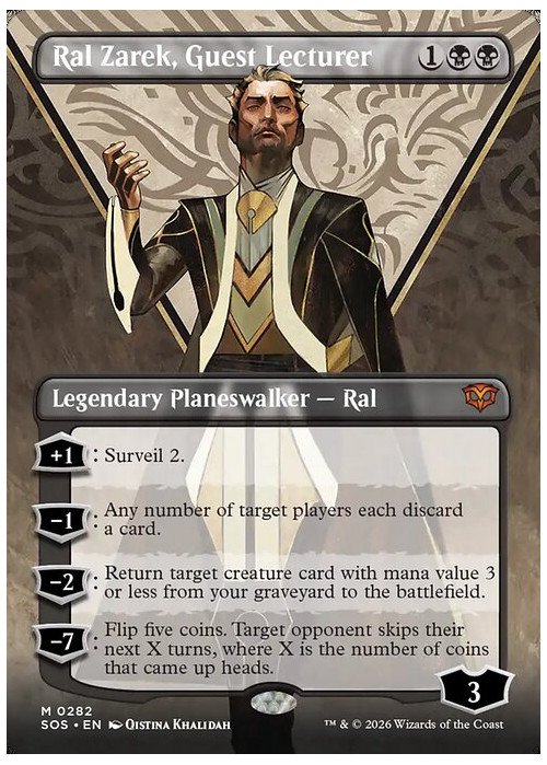 Ral Zarek, Guest Lecturer