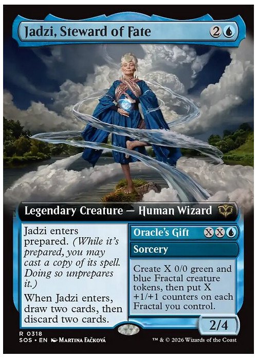Jadzi, Steward of Fate // Oracle's Gift