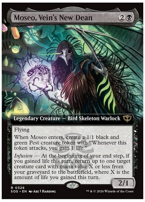 Moseo, Vein's New Dean