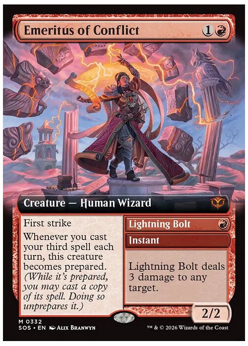 Emeritus of Conflict // Lightning Bolt