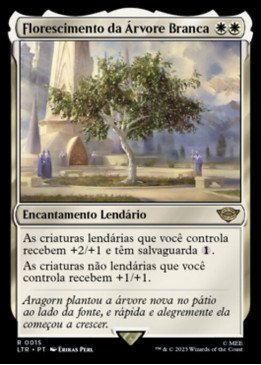 Florescimento da Árvore Branca