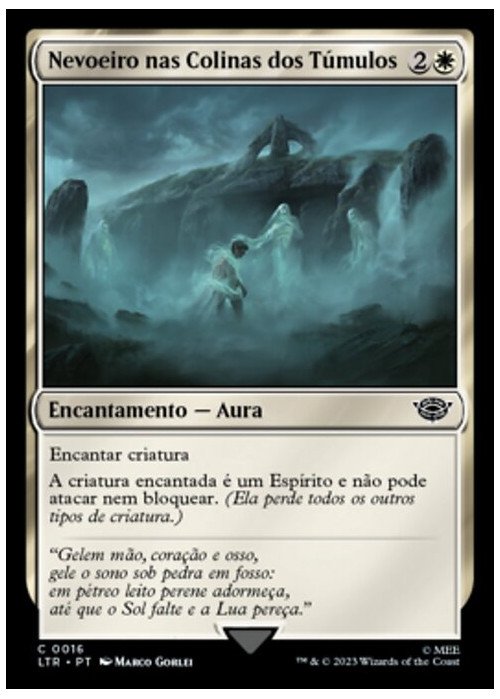 Nevoeiro nas Colinas dos Túmulos