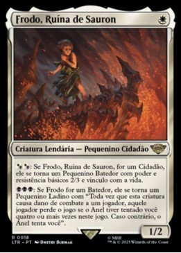 Frodo, Ruína de Sauron
