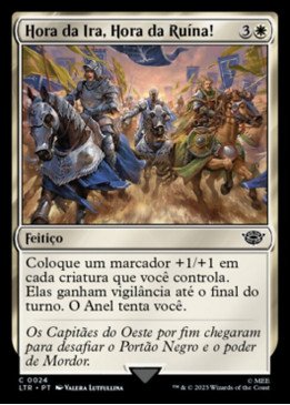 Hora da Ira, Hora da Ruína!