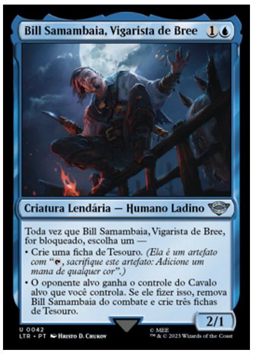 Bill Samambaia, Vigarista de Bree