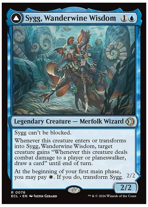 Sygg, Wanderwine Wisdom // Sygg, Wanderbrine Shield