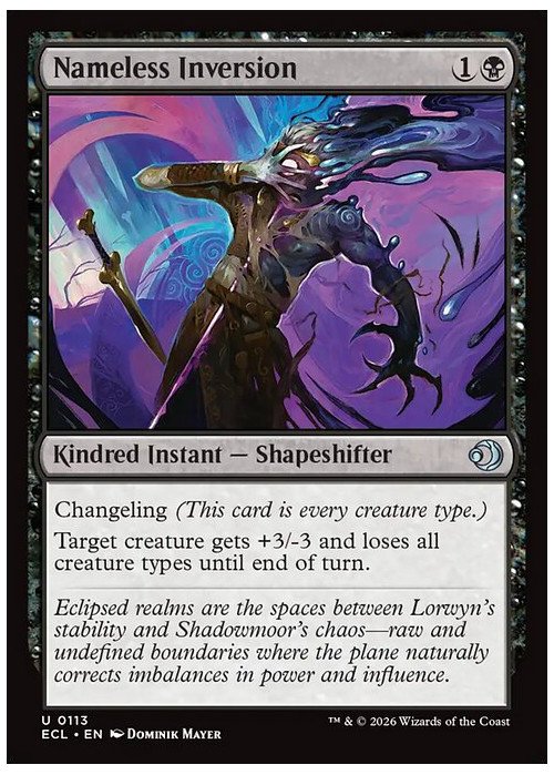 Nameless Inversion