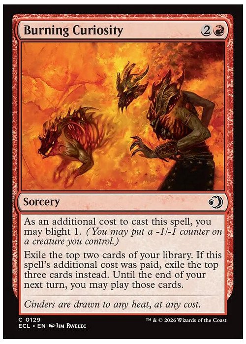 Burning Curiosity