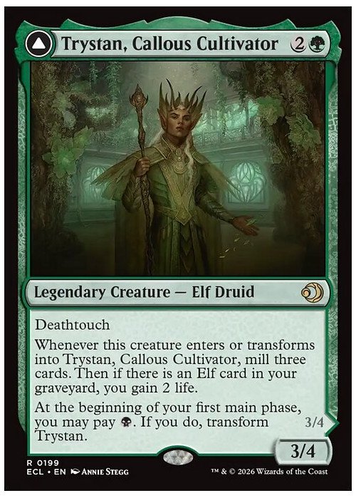Trystan, Callous Cultivator // Trystan, Penitent Culler