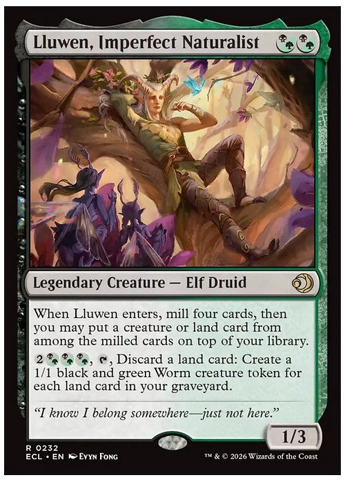 Lluwen, Imperfect Naturalist