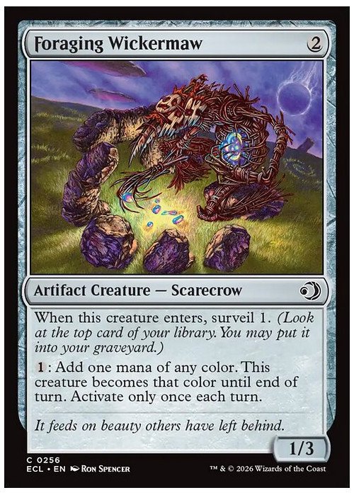 Foraging Wickermaw