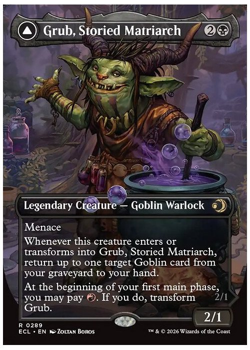 Grub, Storied Matriarch // Grub, Notorious Auntie