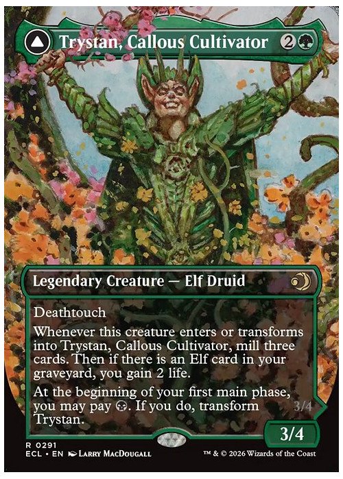 Trystan, Callous Cultivator // Trystan, Penitent Culler