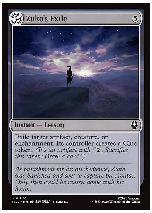 Zuko's Exile