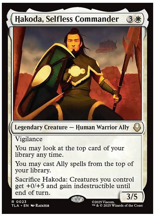 Hakoda, Selfless Commander