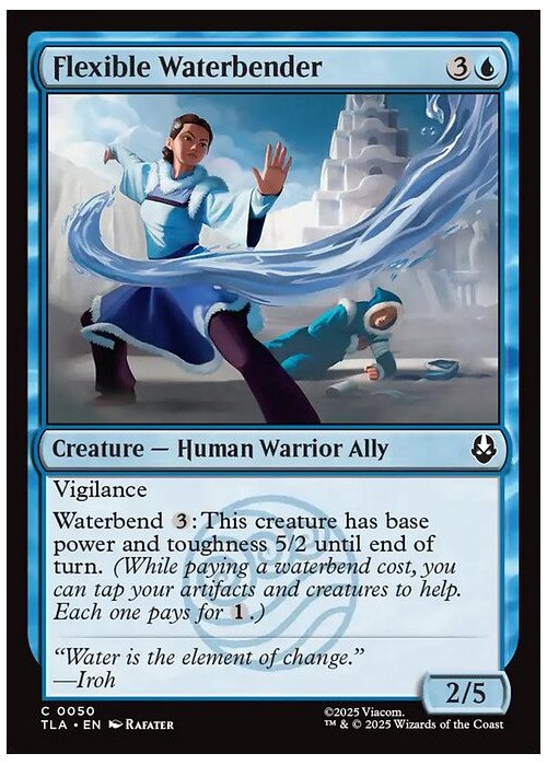 Flexible Waterbender