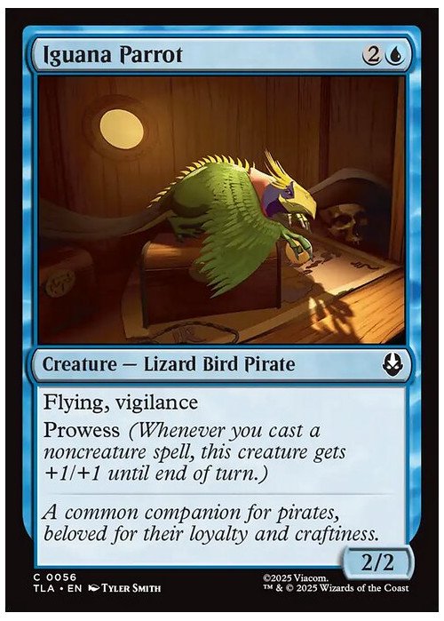 Iguana Parrot