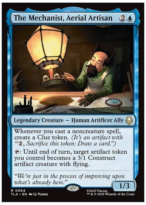 The Mechanist, Aerial Artisan