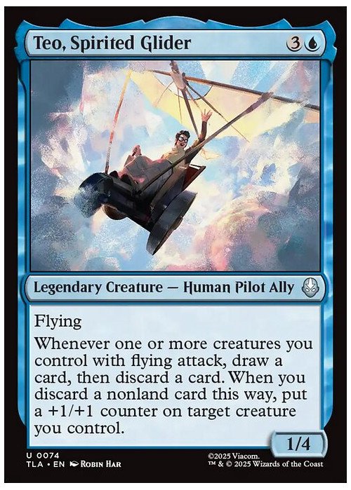 Teo, Spirited Glider