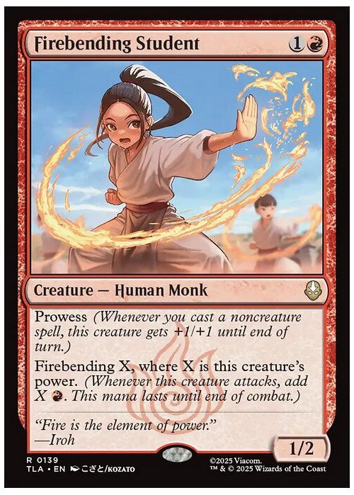Firebending Student