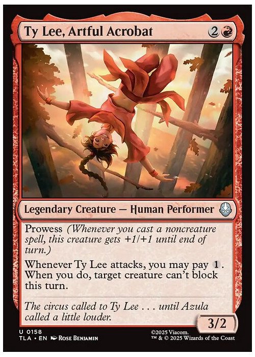 Ty Lee, Artful Acrobat