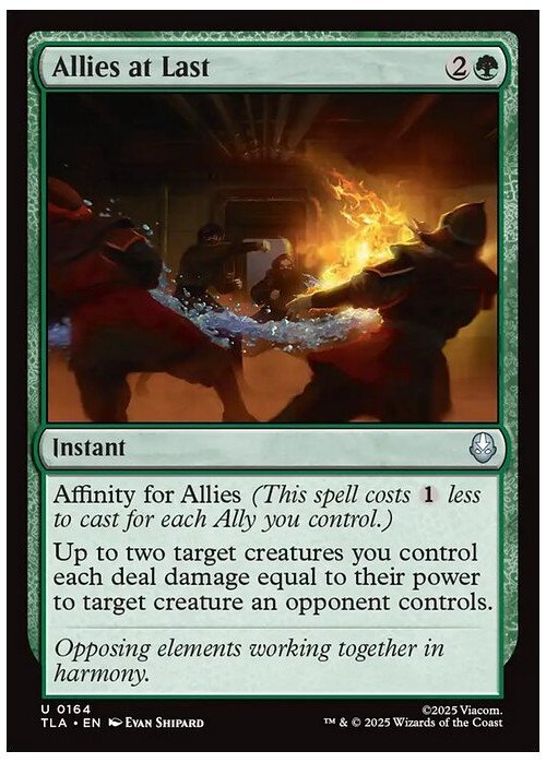 Allies at Last