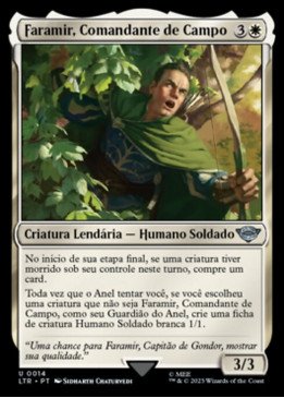 Faramir, Field Commander | Faramir, Comandante de Campo