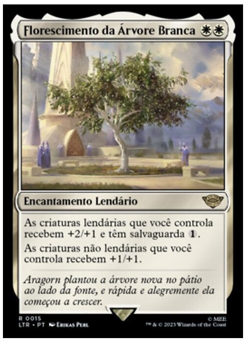 Flowering of the White Tree | Florescimento da Árvore Branca