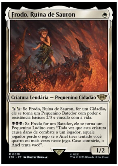 Frodo, Sauron's Bane | Frodo, Ruína de Sauron