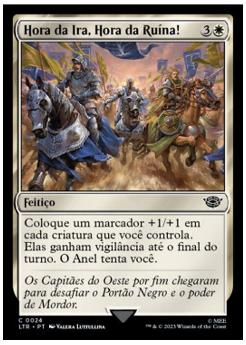 Now for Wrath, Now for Ruin! | Hora da Ira, Hora da Ruína!